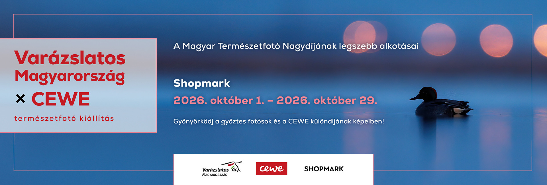 A Magyar Természetfotó Nagydíja – kiállítás a SHOPMARK-ban thumbnail